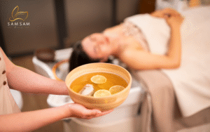 Liệu pháp thư giãn bằng thảo dược và tinh dầu nguyên chất đậm chất Việt tại Sam Sam Beauty