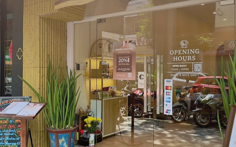 Không gian tại Ans Spa