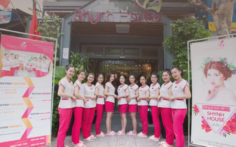 Shynh House là thương hiệu làm đẹp nổi tiếng với cơ sở vật chất hiện đại