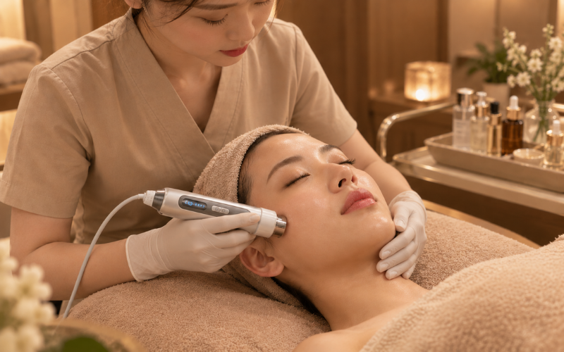 Buổi phi kim nano cá nhân hoá theo tình trạng da tại Sam Sam Beauty